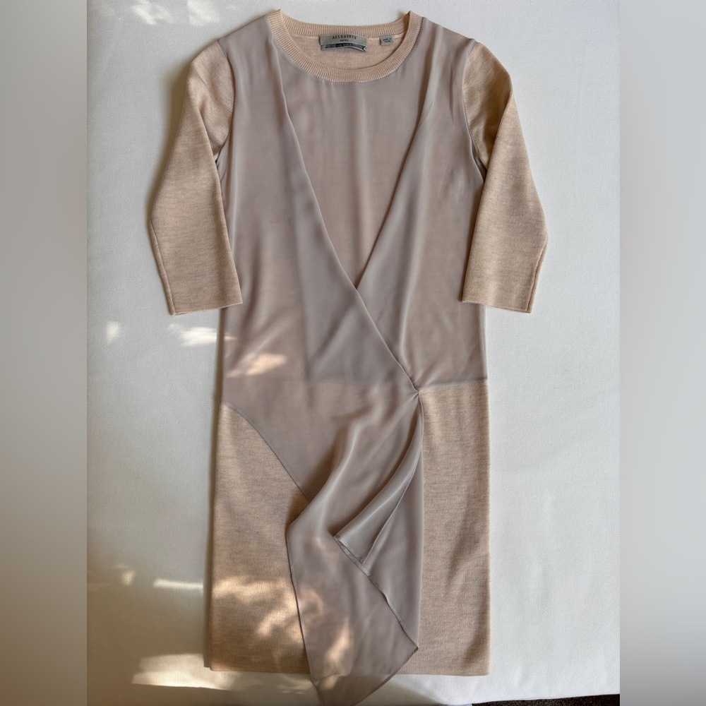 All Saints Merino Wool Kafa Dress Sweater dress